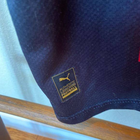 AC Milan Oso 2022/2023 Home Puma Black And Red Jersey, XL - Picture 6 of 8